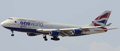 British Airways One World Boeing 747-436 G-CIVP, July 7, 2011